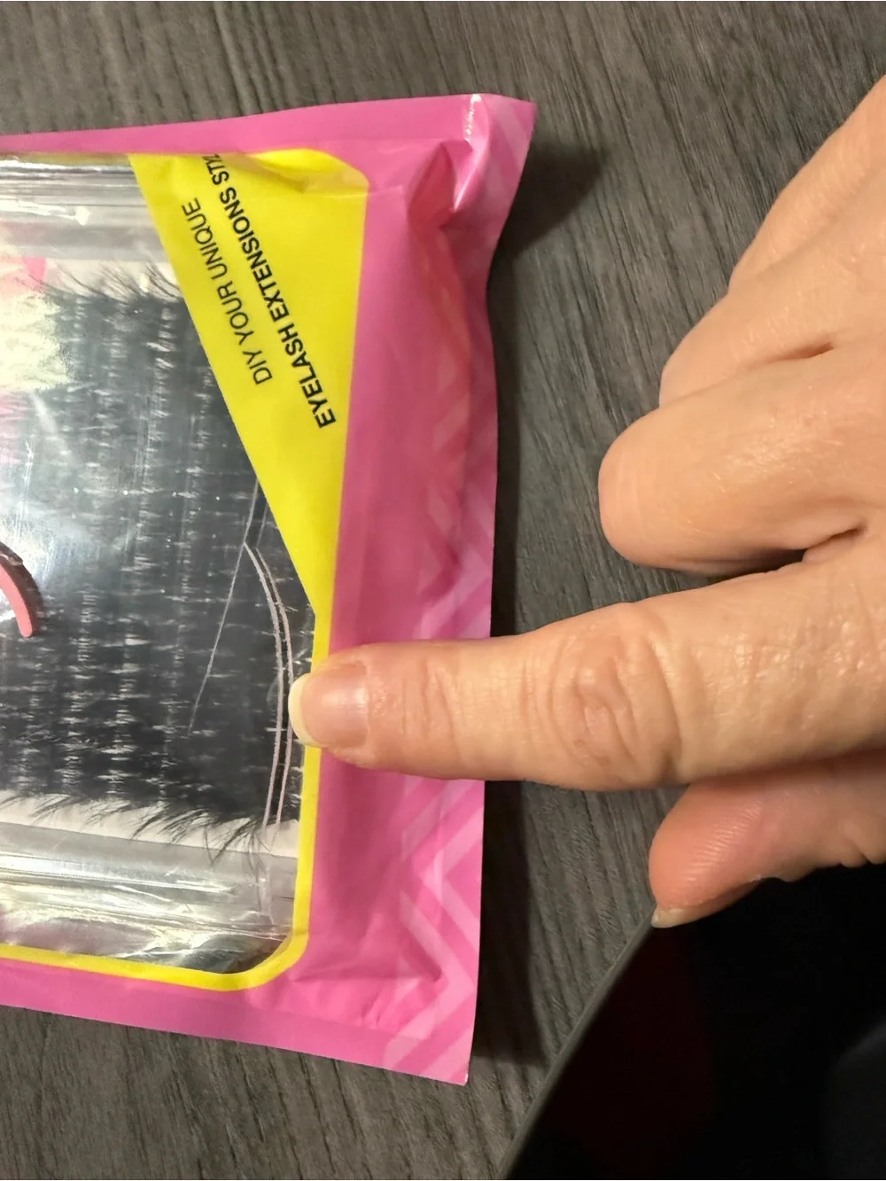 TDANCE DIY Eyelash Extension Kit - Pink & Yellow Packaging